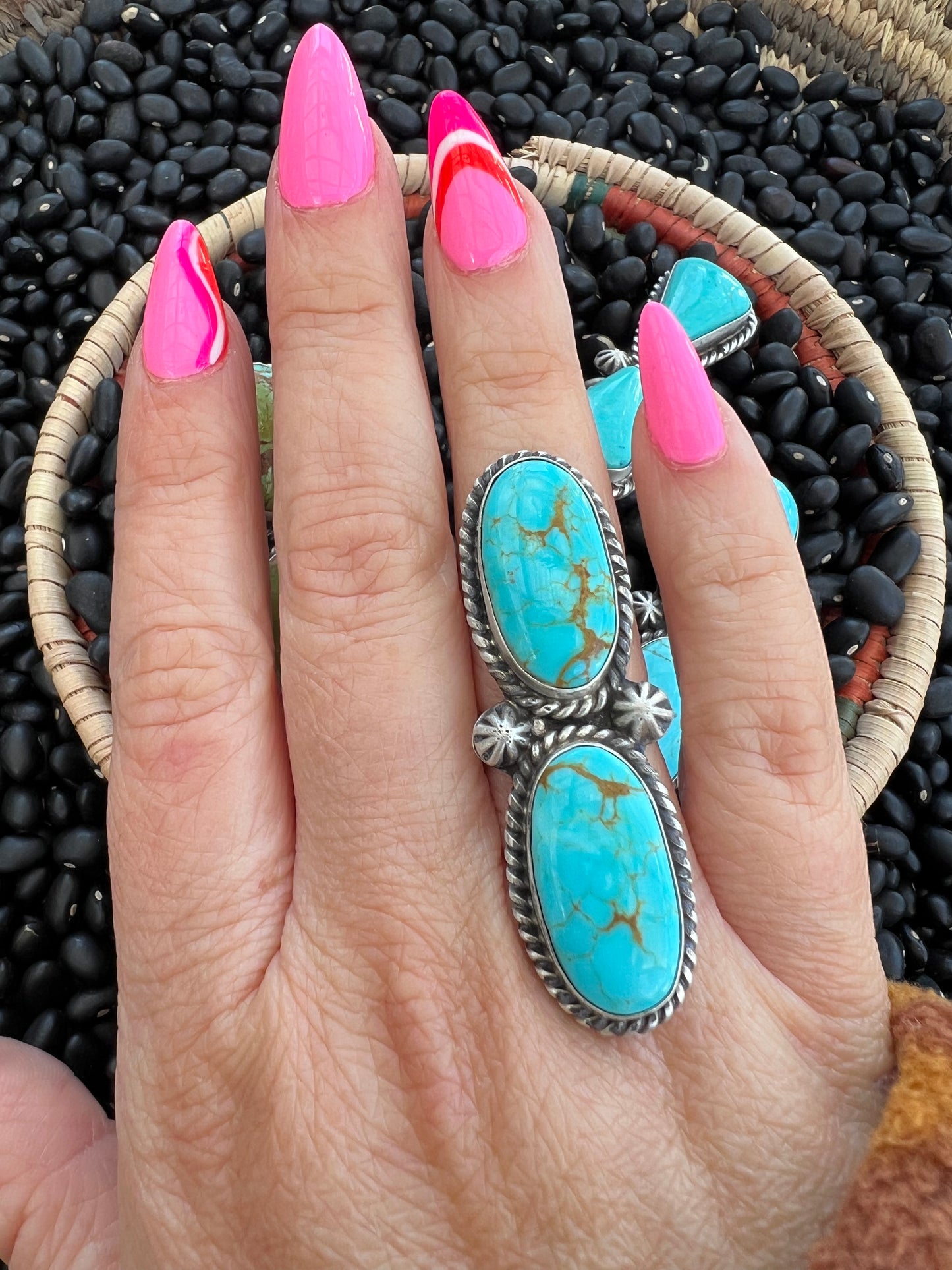 The June Kingman Turquoise Ring