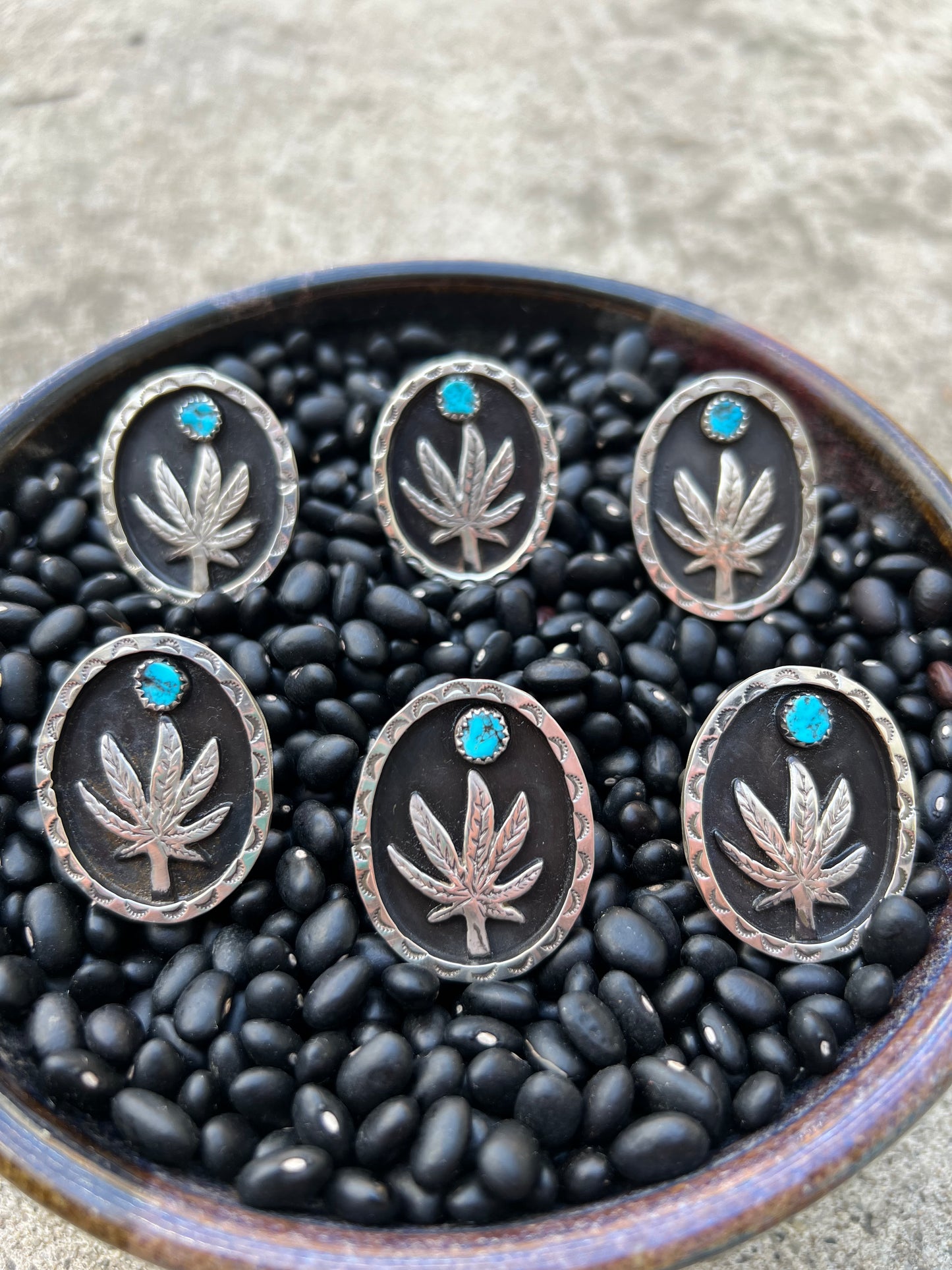 Dope Turquoise Rings