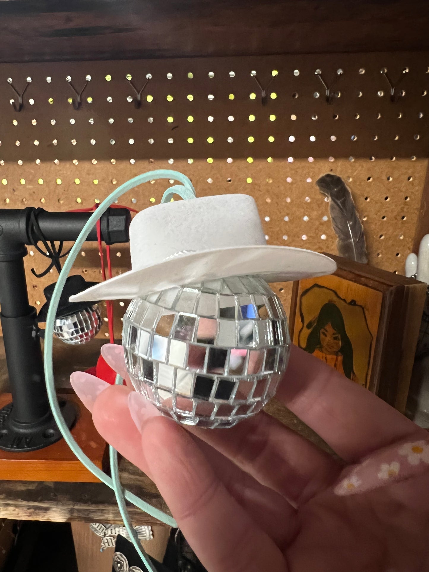 Dashboard Disco Ball 2”